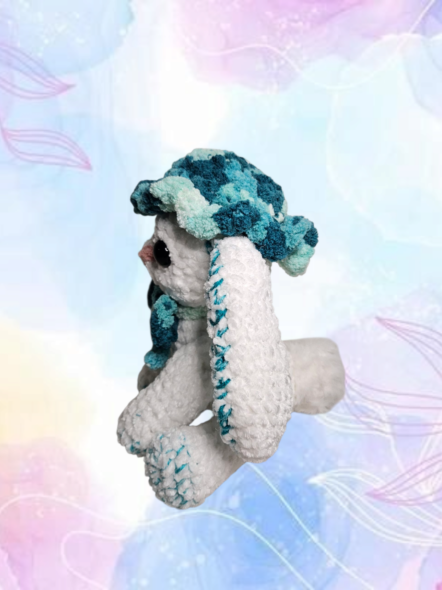 Velvet Bunny with Hat