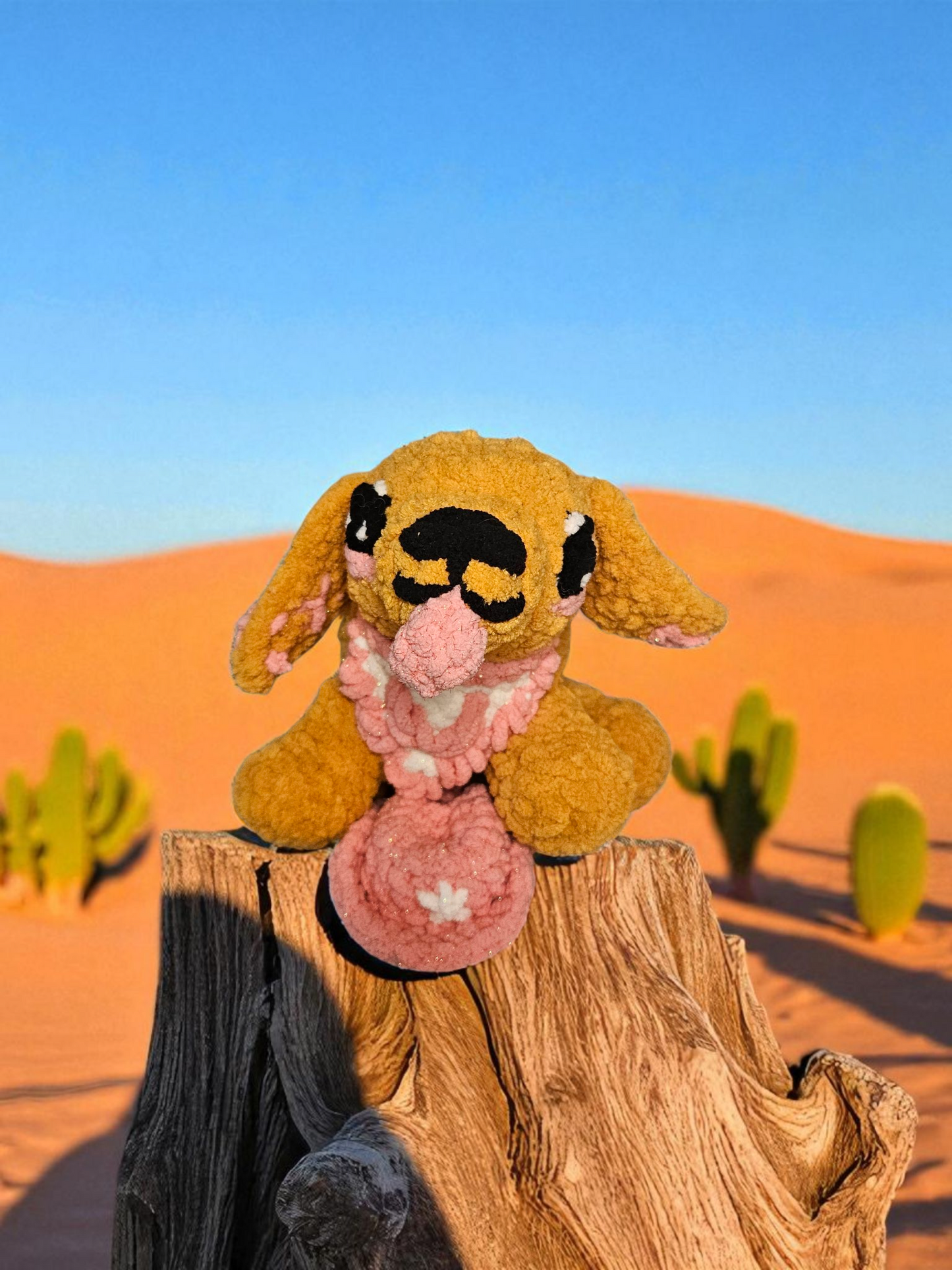 Pink Cowboy Golden Retriever