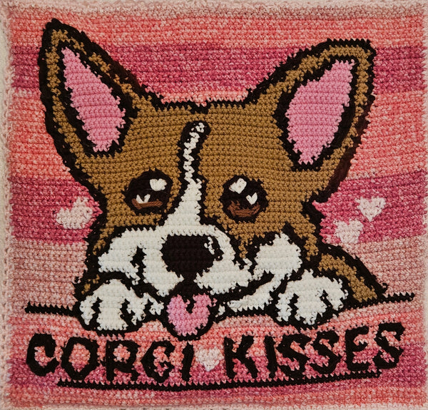 Corgi Kisses